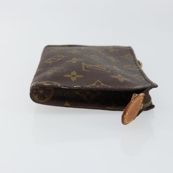 LOUIS VUITTON Monogram Bucket PM Accessory Pouch Vintage LV Auth th6483